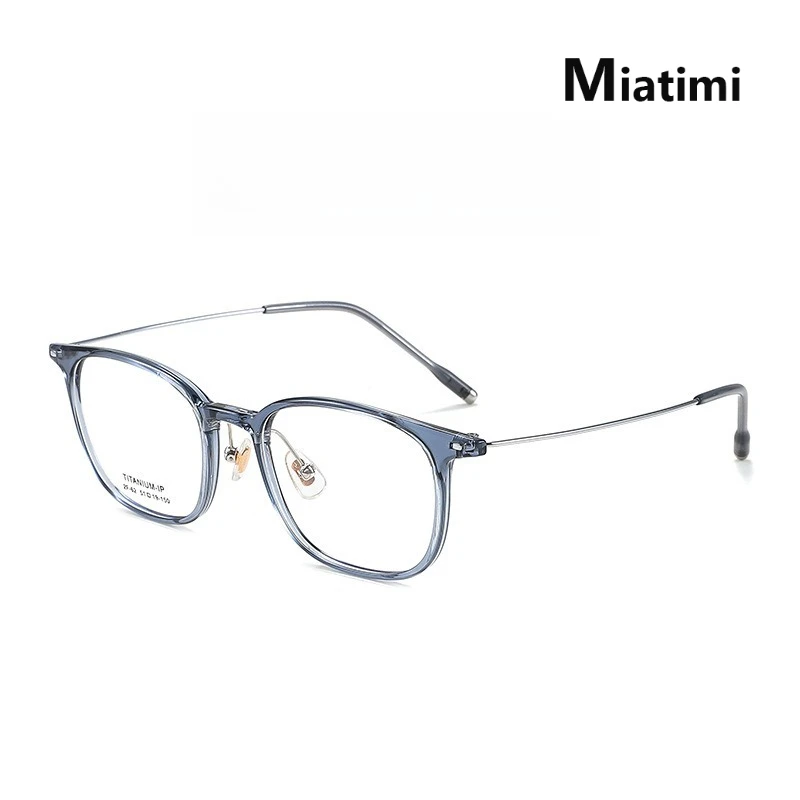 

Прозрачные модные очки, винтажные круглые ацетатные титановые очки для близорукости, оптическая оправа для очков по рецепту для женщин