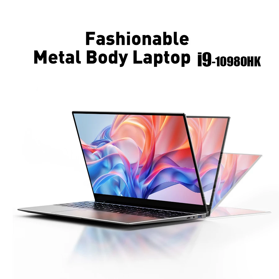 New 15.6" Laptop Intel Core I9-9880HK 32GB RAM 2TB SSD Ultra Slim Gaming Laptop 1920*1080 Windows 11 Office Study Home Use