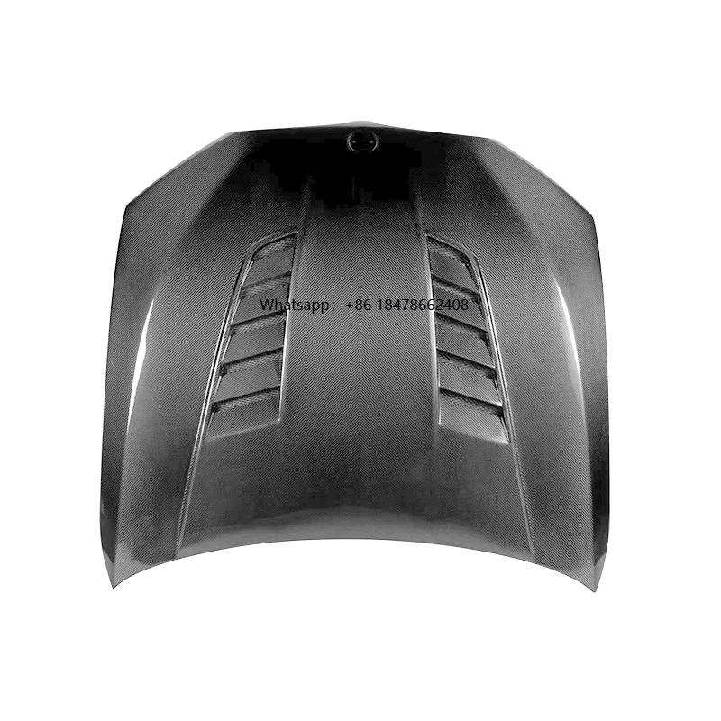 

High Quality Real Dry Carbon Fiber Hood Engine Cover Bonnet for 5 Series M5 F90 G30 G38 Sport Car CS Hood