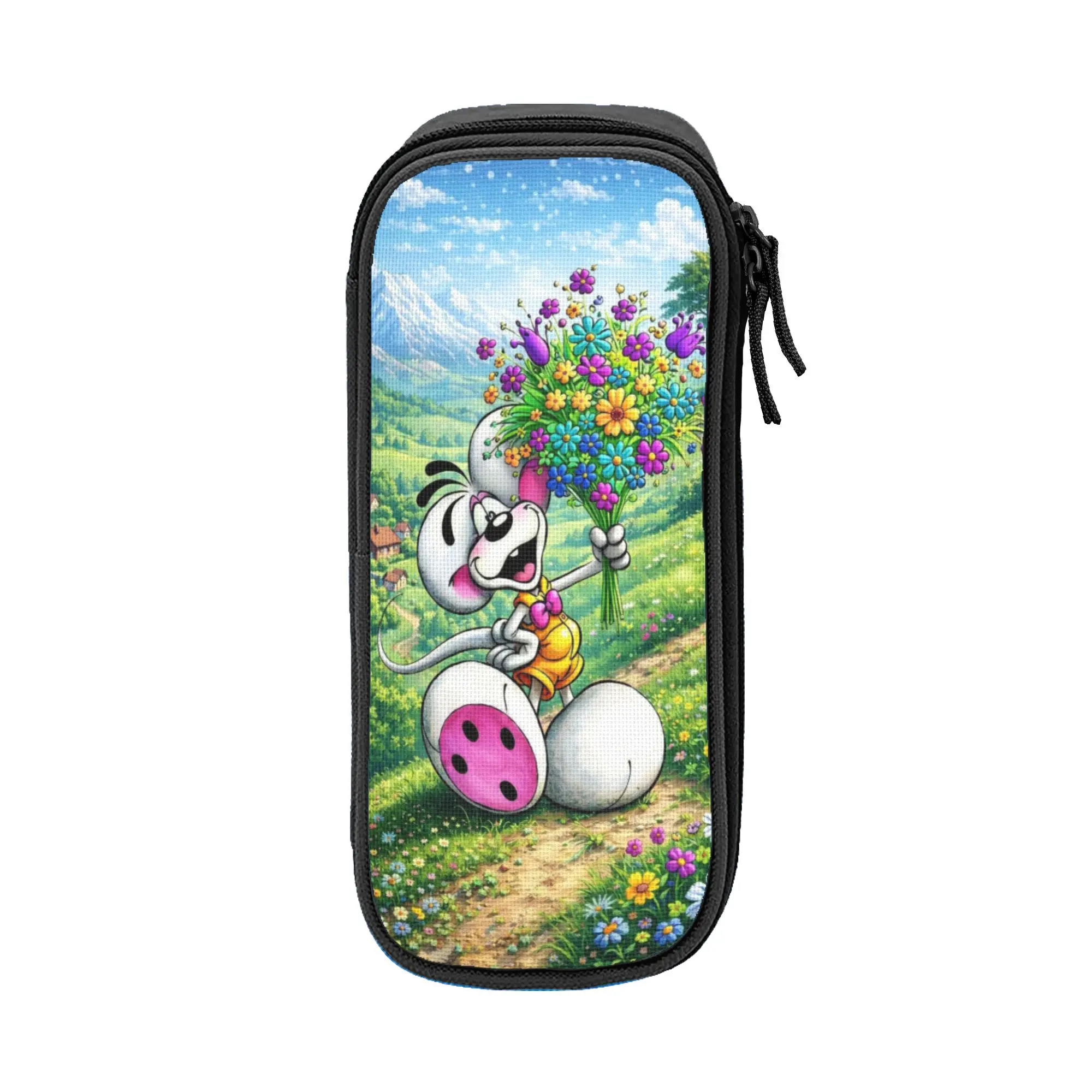 Diddl mouse Pencil Case Creative   Pen Holder Bags Student Large Storage Students School Gifts Pencil Box