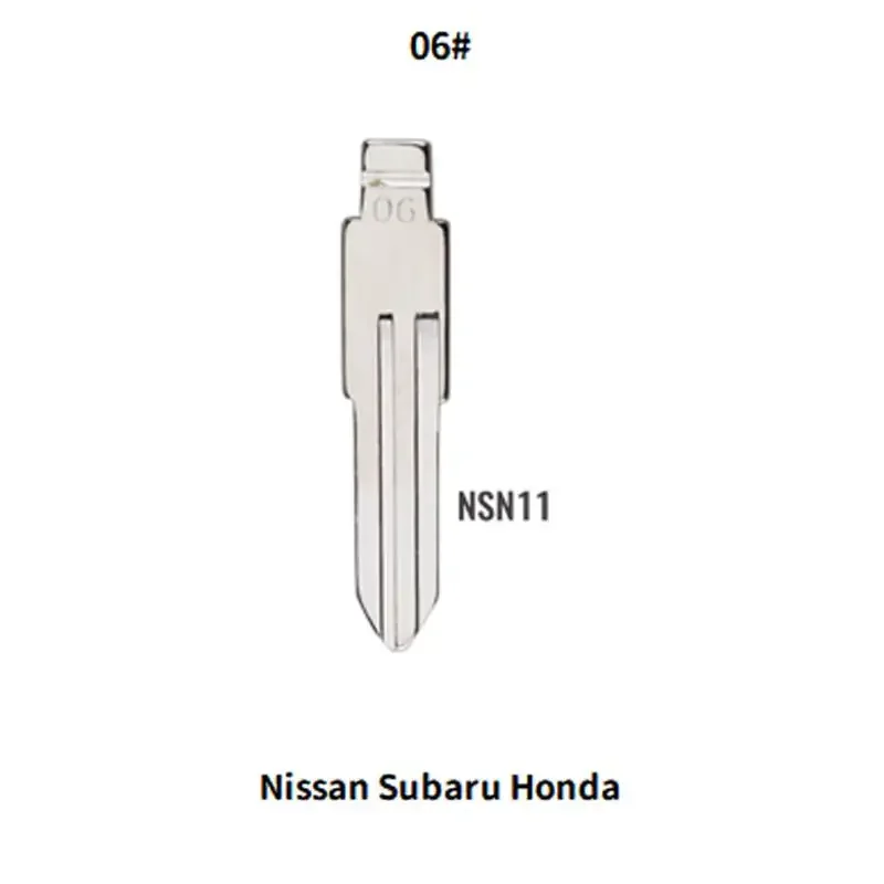 金属製フリップカーキー,空,kd,vdi,jmd fbの交換,nissan,bluedird,cicavic,cefo,subaru,honda,06 #,nsn11,10個