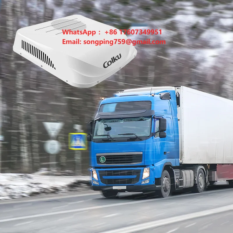 Colku 2600W Rooftop Air Conditioner for Auto Parking for Cars Trucks 24V AC Parking Conditioner