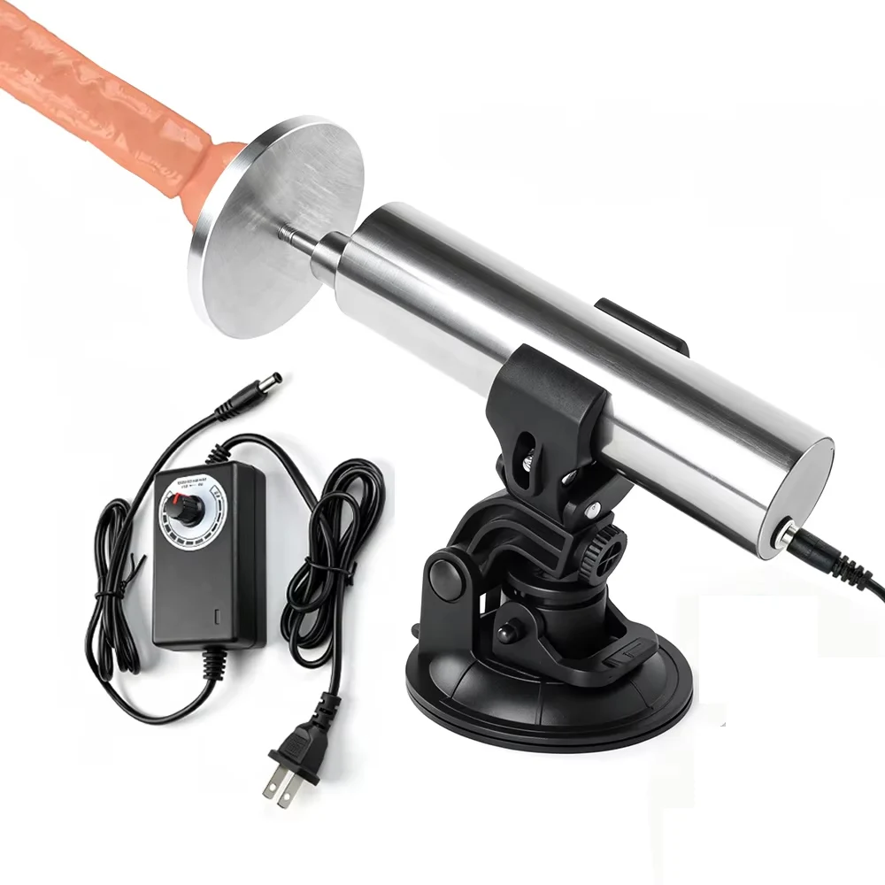 70mm Reciprocating Linear Actuator Sex Machine for Men And Women with Suction Cup 80mm Thrust Big Dildo Remote Control Adult Toy