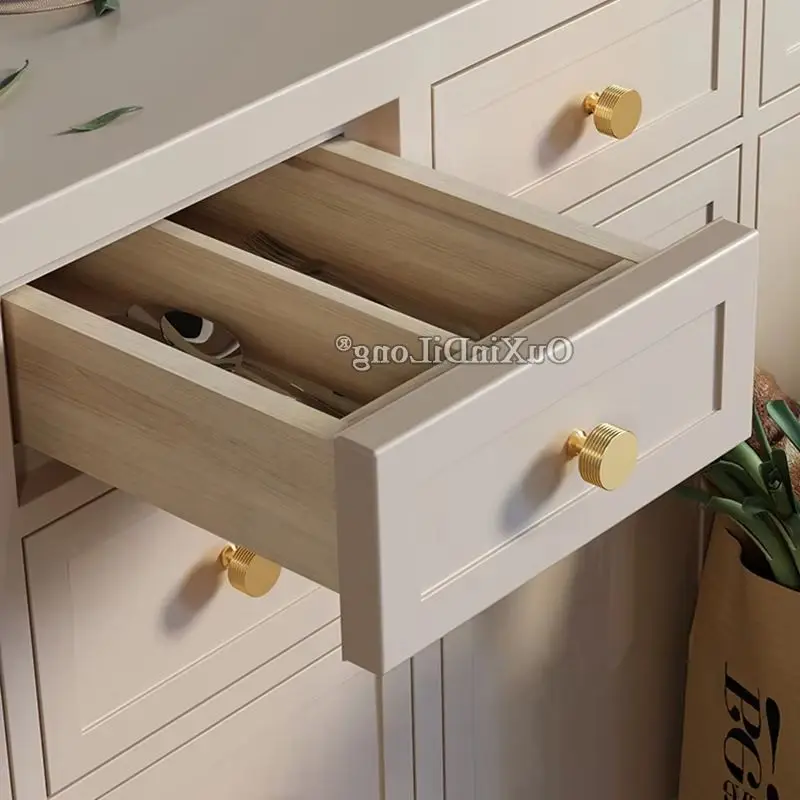 High-end Luxury 10PCS Solid Pure Brass Gold Furniture Handles Drawer Pulls Cupboard Wardrobe Kitchen TV Wine Cabinet Pulls Knobs