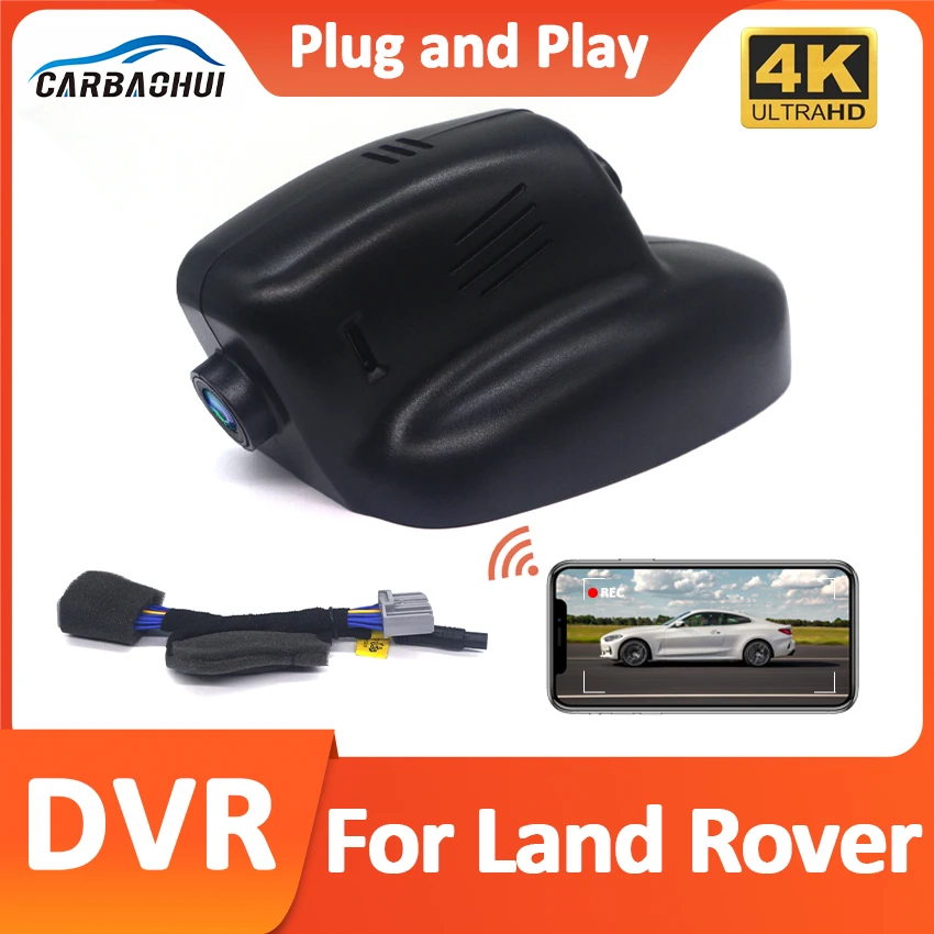 

UHD Wifi Car DVR for Land Rover Discovery 4 Freelander Range Rover Evoque Range Rover Sport Dash Cam for Jaguar F Pace XJ XJL XF