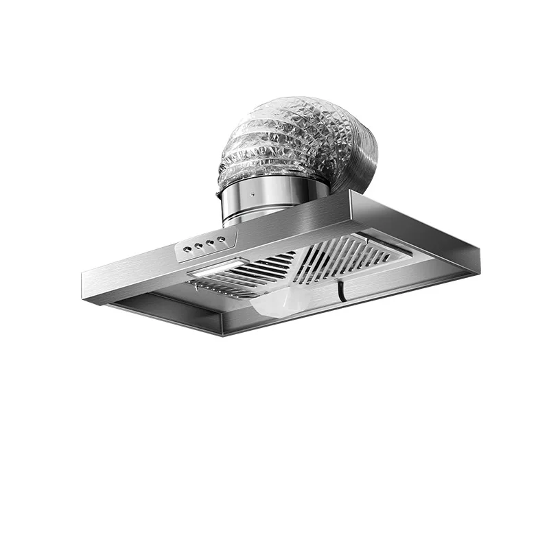 Large Household Kitchen Ventilation Fan Gas House Renting Range Hood Simple Smoke Exhaust Machine Household Large Suction