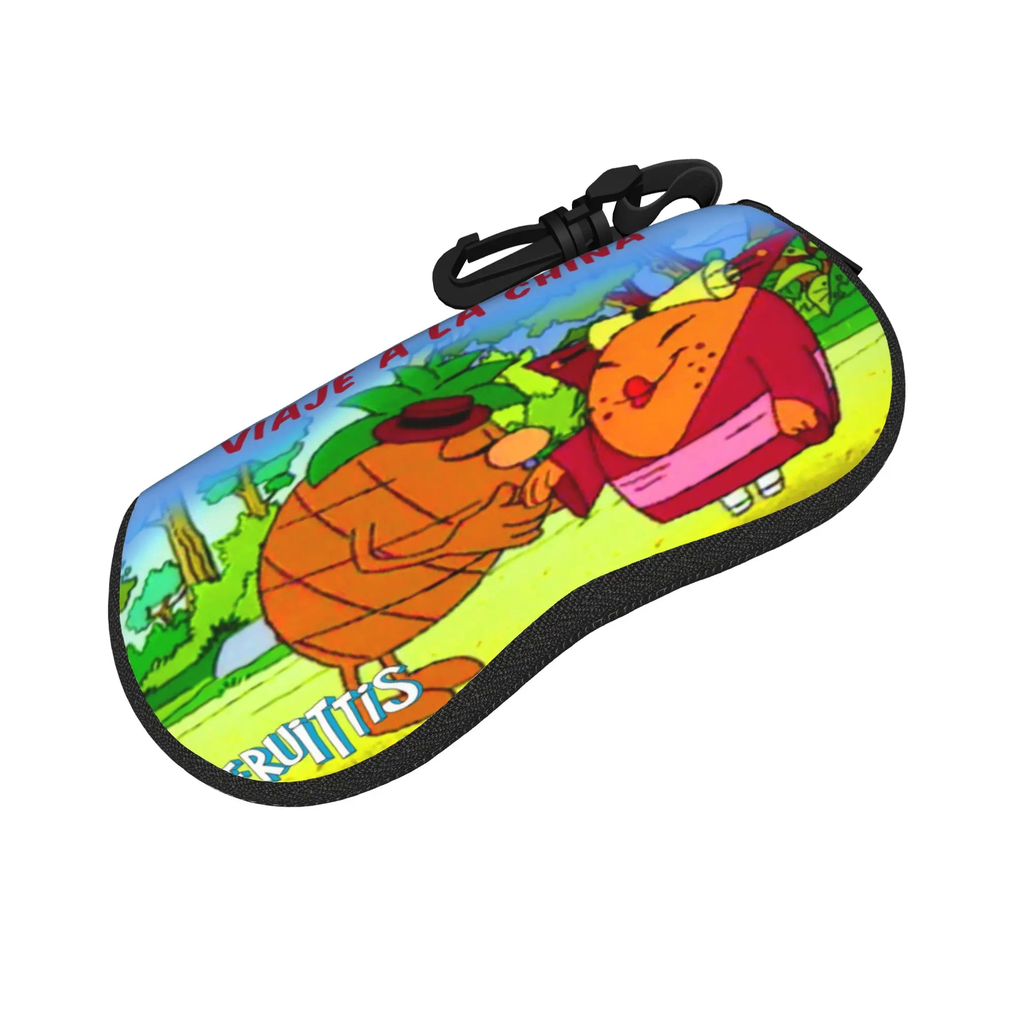 Lovely Los Fruittis cartoon Glasses Case Waterproof Box  Glasses Storage Box Ins Style Eye Contacts Case