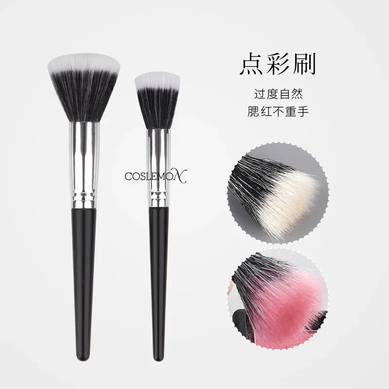 5pcs/set Makeup Brushes Set Portable Foundation Concealer Eye Shadow Blush Powder Lips Brush Women Cosmetic Tools Kit