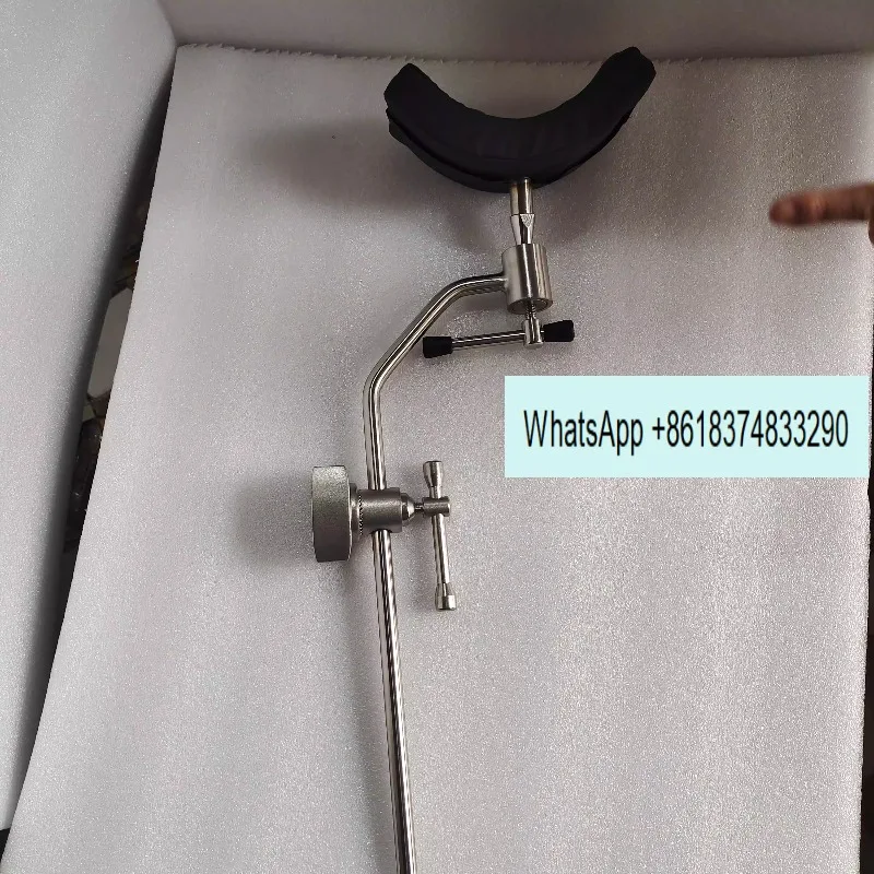 Surgical bed accessories, hand rest, tripod, including retainer