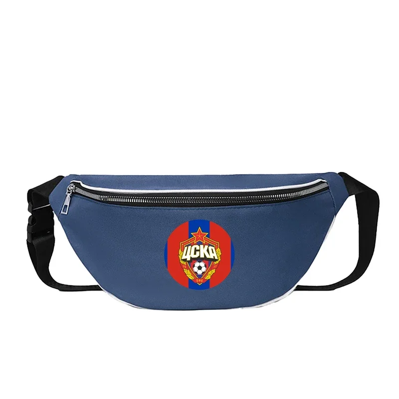 CSKA Mosca Marsupio Borsa a tracolla Borsa a tracolla Borsa a tracolla Moda Casual Sport Zaino Icone di supporto Immagine personalizzata YB-028