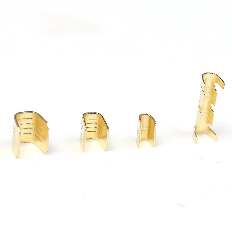 50pcs 100pcs 200pcs Docking Terminal U Type Terminal Tab 0.3 To 1.5mm2 Terminal Block Connector Double Connector Terminal