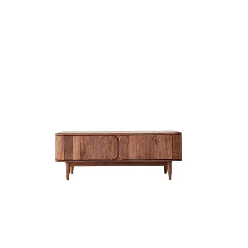

Nordic black walnut solid wood coffee table