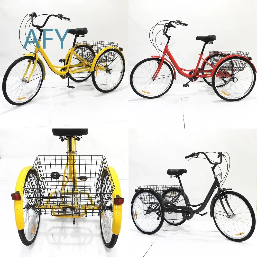 This link is to pay the deposit ！ 24 Inch 26 Inch Adjustable Speed Pedal Tricycle for Seniors Adults Mobility Aid for Elderly