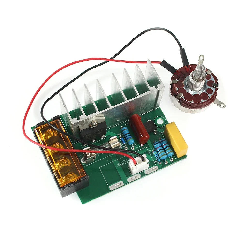 AC 10V-220V 4000W SCR regulator napięcia ściemnianie LED ściemniacz regulator prędkości silnika termostat moduł zasilania dużej mocy