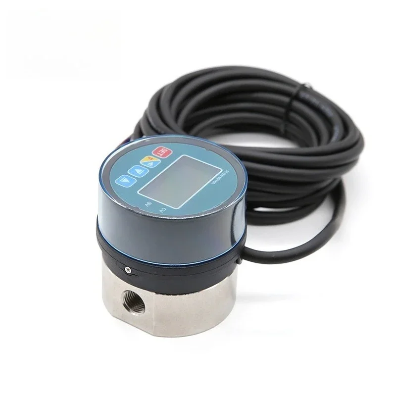 Limited Offer Elliptical Gear Flow Meter 485 Signal Transmission Liquid Stainless Steel Flow Sensor