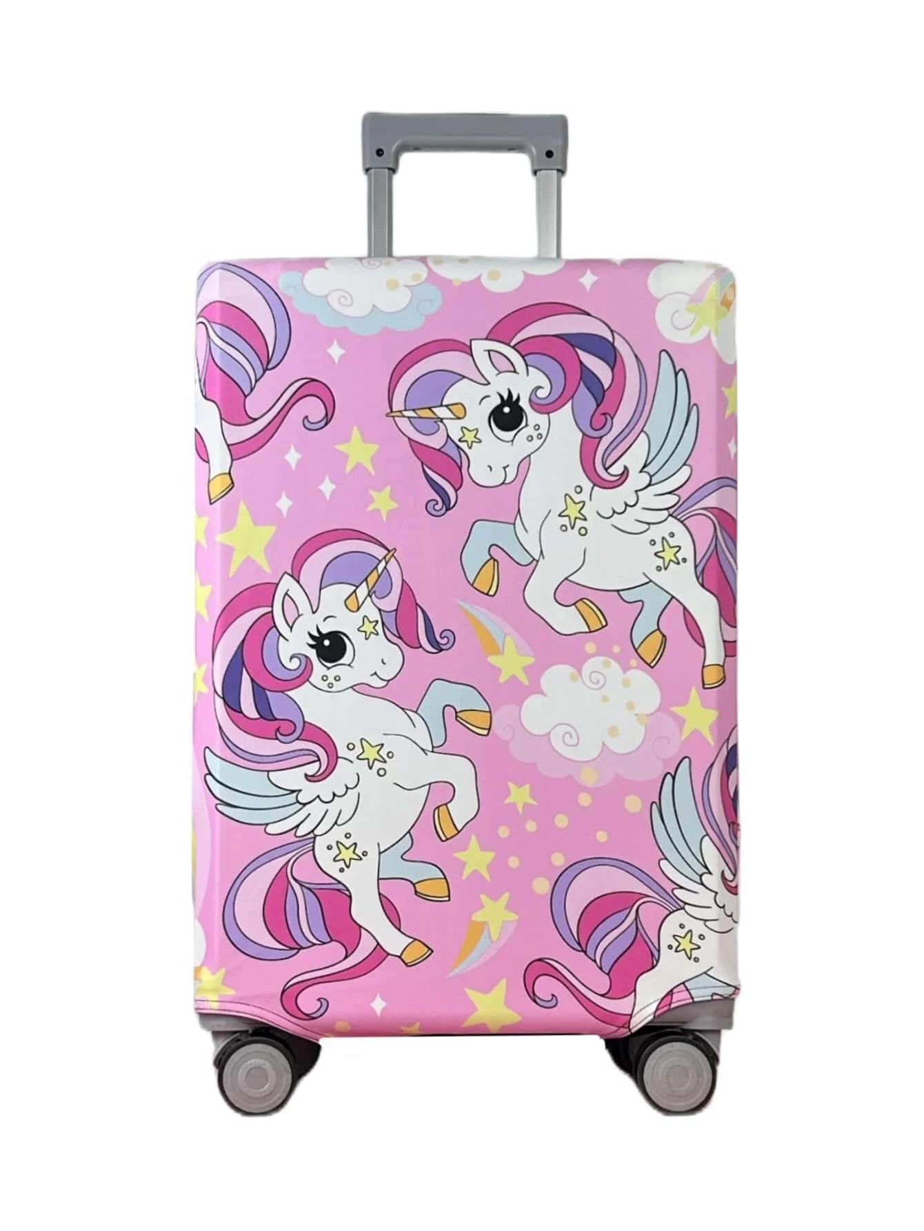 Luggage Cover Stretch Fabric Suitcase Protector Baggage Dust Case Cover Suitable for18-30 Inch Suitcase Case Travel Organizer