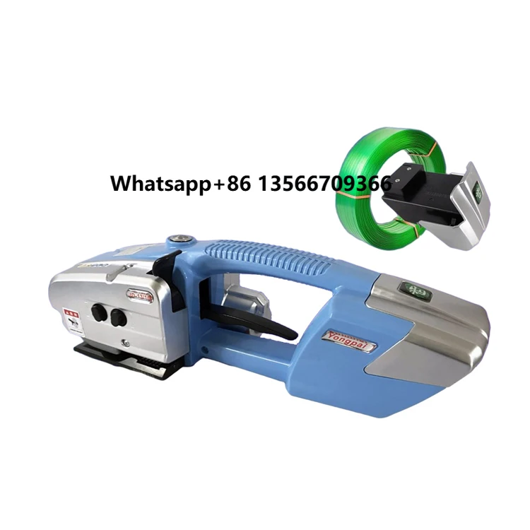 

Handheld Electric Plastic PP PET Strapping Packing Tool Battery Powered Strapping Tool