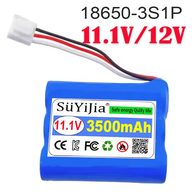 11.1V 12V 3500mAh Rechargeable Li-ion Battery Pack For Philips Robot Vacuum Cleaner FC8792 FC8782 FC8794 FC8795 FC8796
