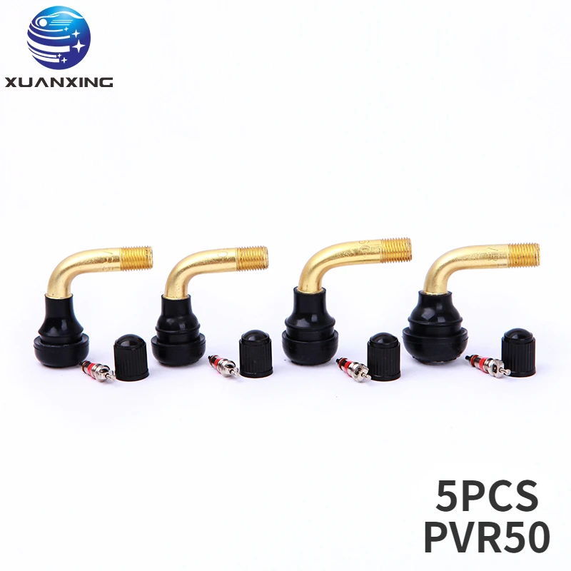 5PCS PVR50 Motorcycle Tire Valve Electric Vehicle Vacuum Aluminum Tire Valve PVR40 PVR60 PVR70 Removal Tool Accessories