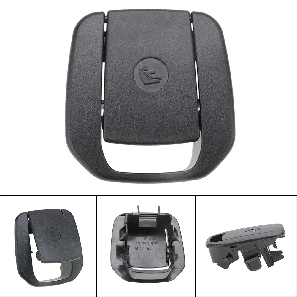 

52207118674 ISOFix Cover ISOFix Cover Black Child Seat Cover Flap Plastic Easy Installation High Quality Material