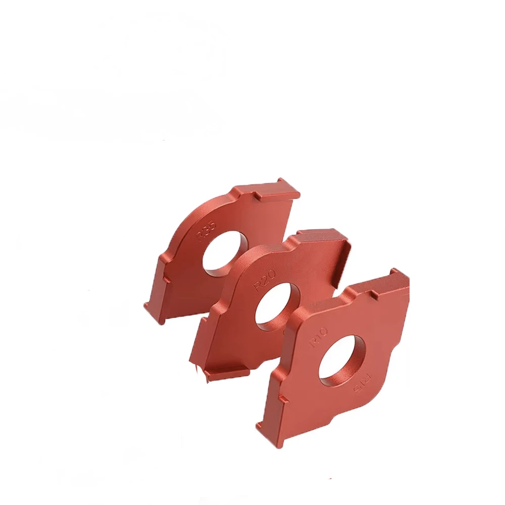 3pcs/set Radius Jig Router Templates Aluminium Alloy Radius Corners R5 R10 R15 R20 R25 R30