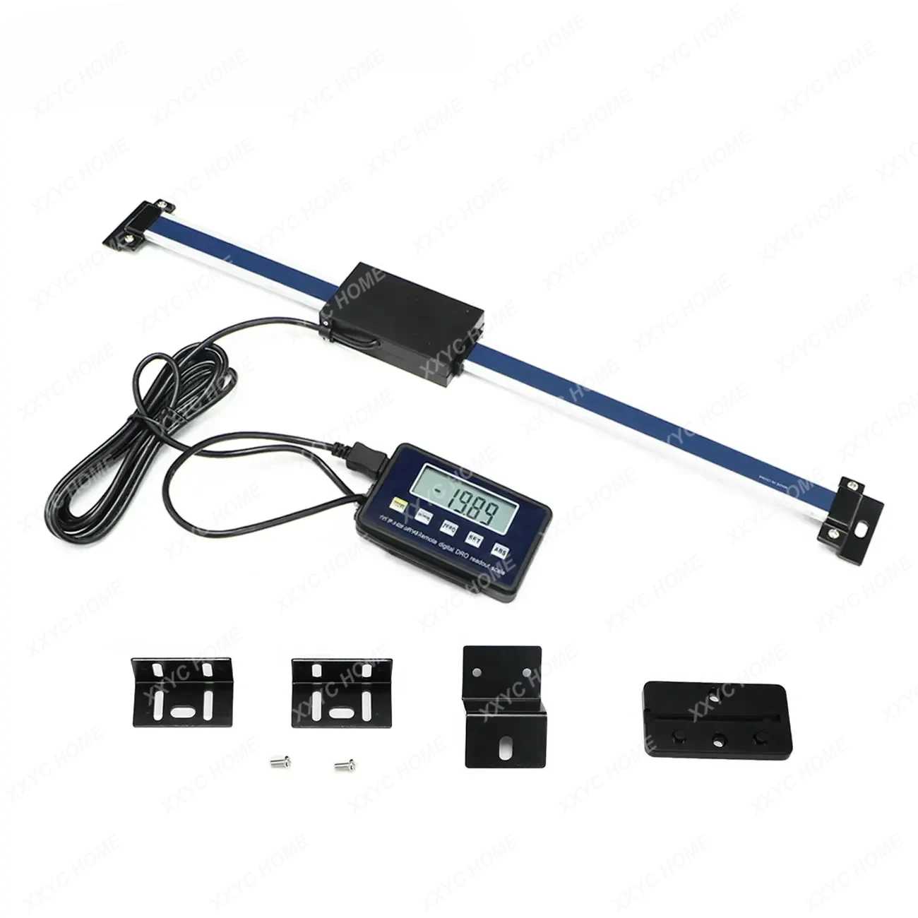 300 mm 12'' Digital Readout Linear Scale DRO Magnetic Remote External Display For Bridgeport Mill Lathe Linear Scale