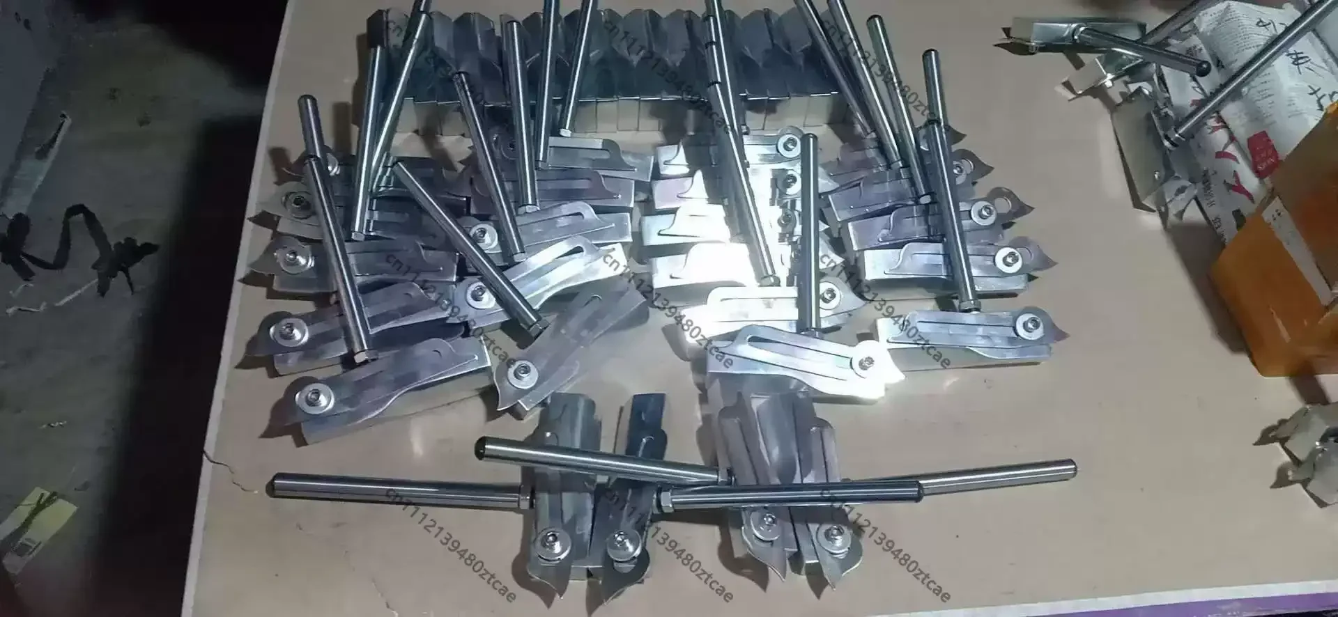 Folder Gluer Reverse Pressure Slider Packaging Machine Spare Parts