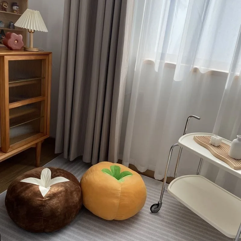 Kawaii Home Decor Vegetable Soft Seat Cushion