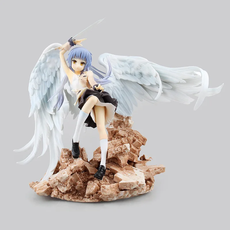

Anime Figure Angel Beats Kanade Tachibana Special Edition Winged Diorama Statue Model Boxed Figurine For Adult Anime Collectors