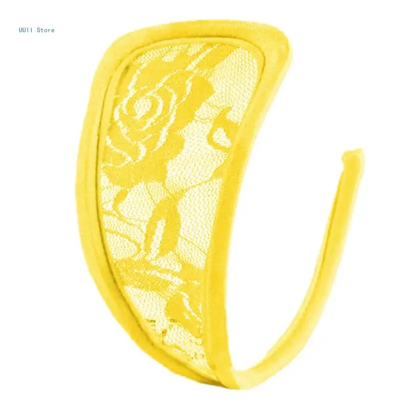 Dámské květinové krajkové spodní prádlo C String Neviditelné sexy spodní prádlo Pevné duté tanga - náhled 6