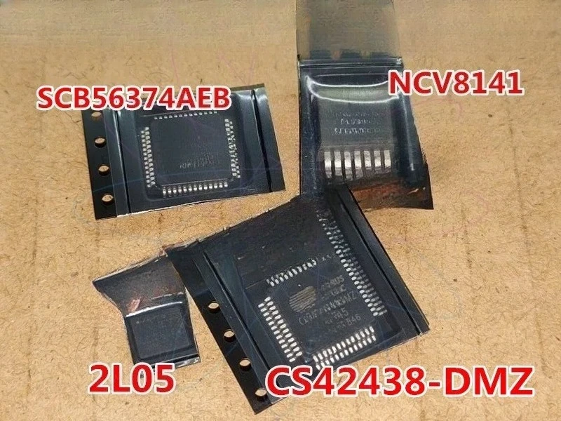 Adapté pour amplificateur de puissance automatique, puce fragile SCB56374AEB NCV8141 CS42438-CMZ 2L05 (chaque 1 pièce) pour aile Mazda Rui pour CPU Audi