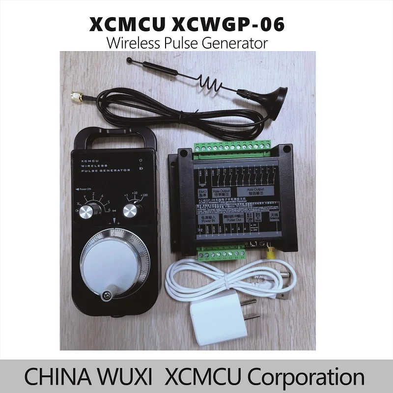 XCWGP-06 6 Axis CNC Wireless MPG Manual Pulse Generator Electronic Handwheel Estop for SIEMENS MITSUBISHI FANUC FAGOR XCMCU