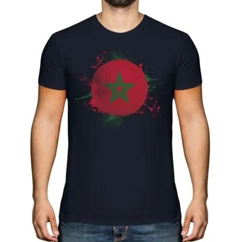 Marokko Fußball Herren T-Shirt Geschenk Weltmeisterschaft Sport
