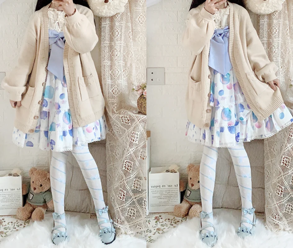 Gothic Japanse Zoete Lolita Panty Leuke Kant Mode Kawaii Meisje College Stijl Panty Loli Cosplay Gothic Lolita Panty