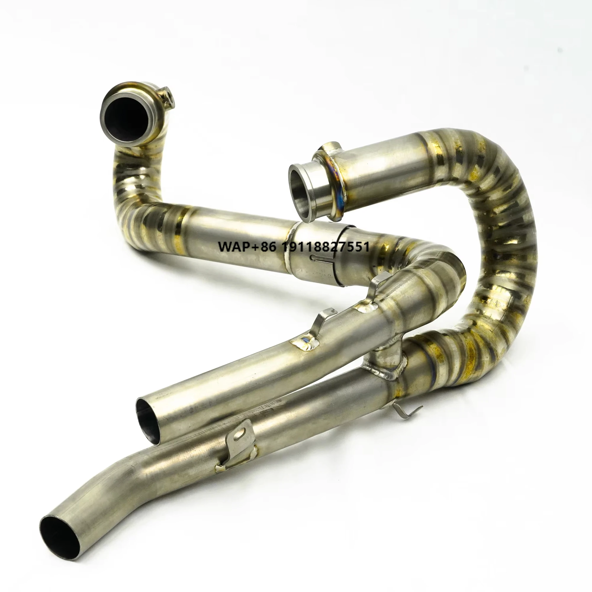 

Modified Titanium Alloy Motorcycle Exhaust for Triumph SCRAMBLER 1200XE 2020-Present
