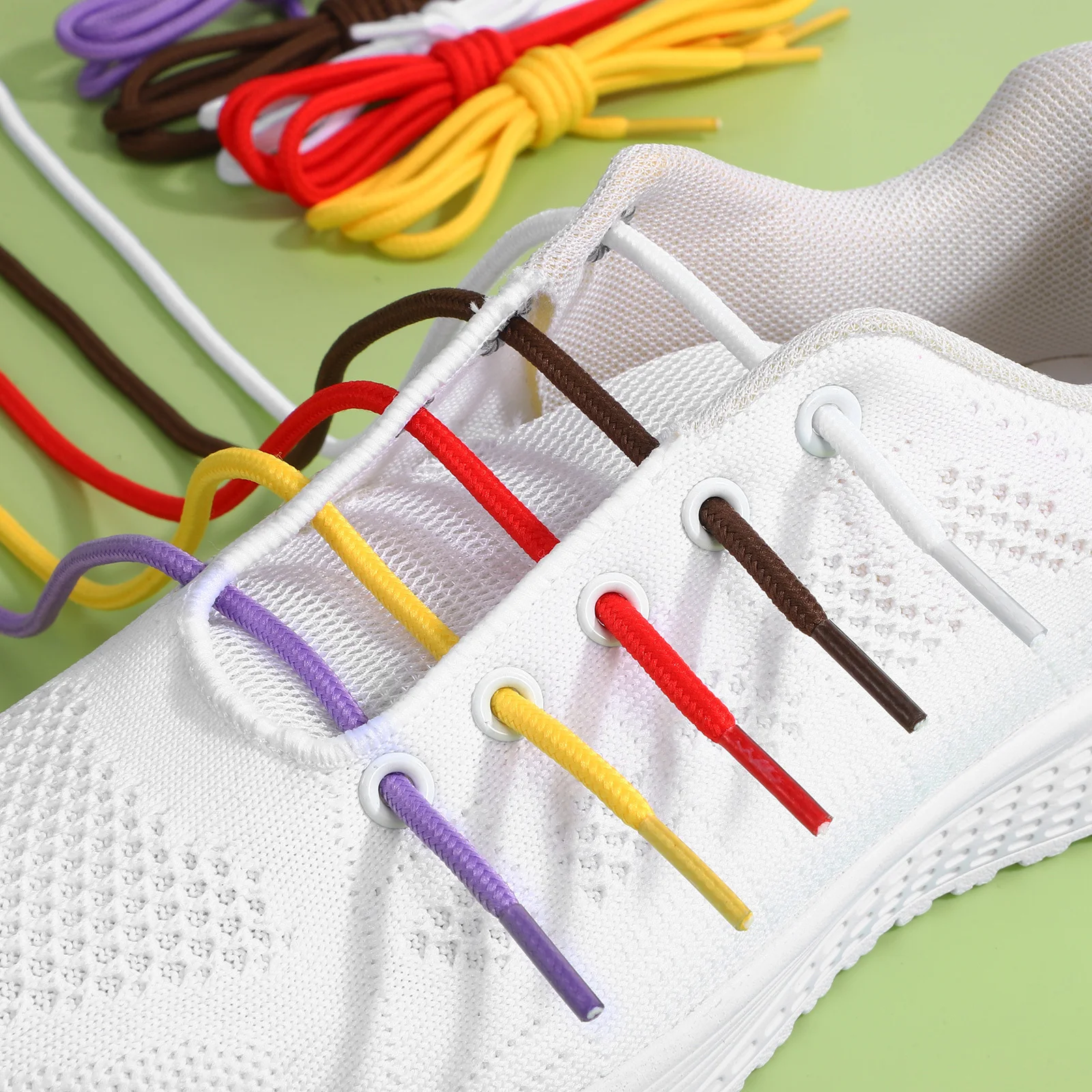 

30 PCS Sneaker Strap Shoelaces for Shoes Roller Skates Accessories Slippers Athletic Replacement Sneakers