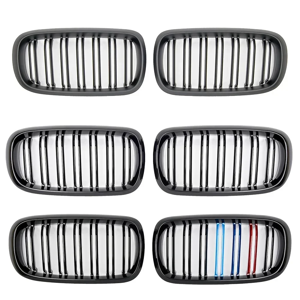 Car Front Bumper Kidney Facelift M Color Grill Cover Inside Radiator Grills For BMW X5 X6 F15 F16 2014 2015 2016 2017 2018