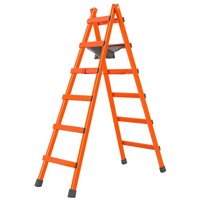 

Instrument Carbon Steel Herringbone Ladder Carbon Steel Thickened and Widened Welding Engineering Ladder Home Decoration Folding