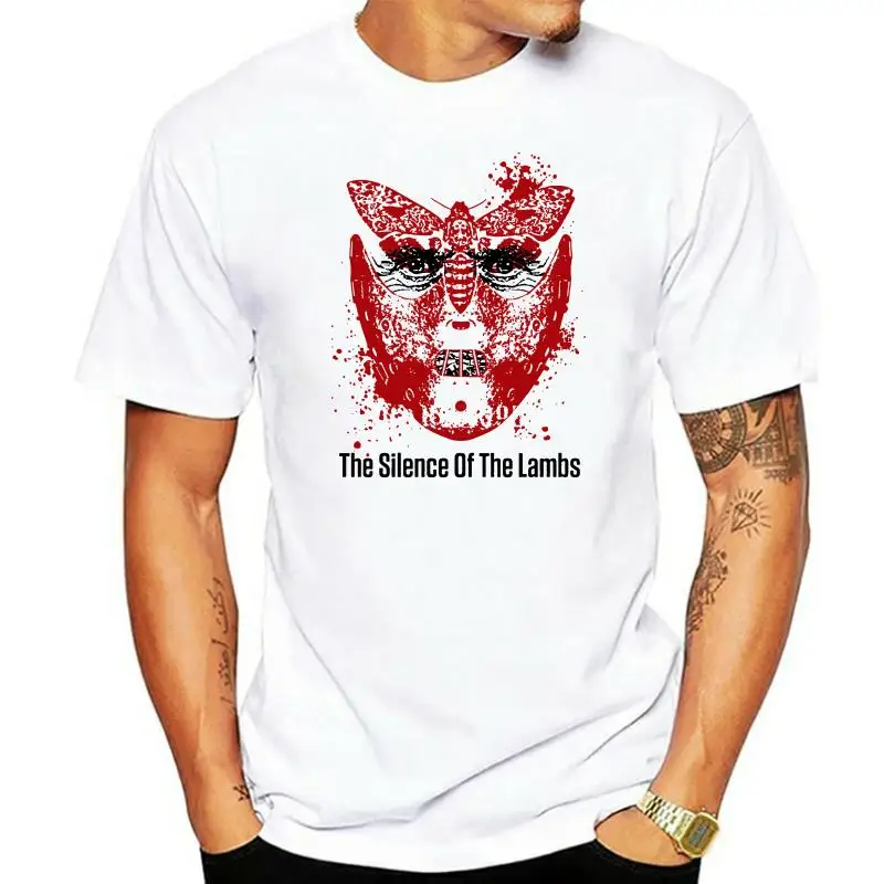 The Silence Of The Lambs Movie Poster Male Oversized Shirts Custom T-Shirts Fashions Shirt Fishinger Shirts  Wrrdhd