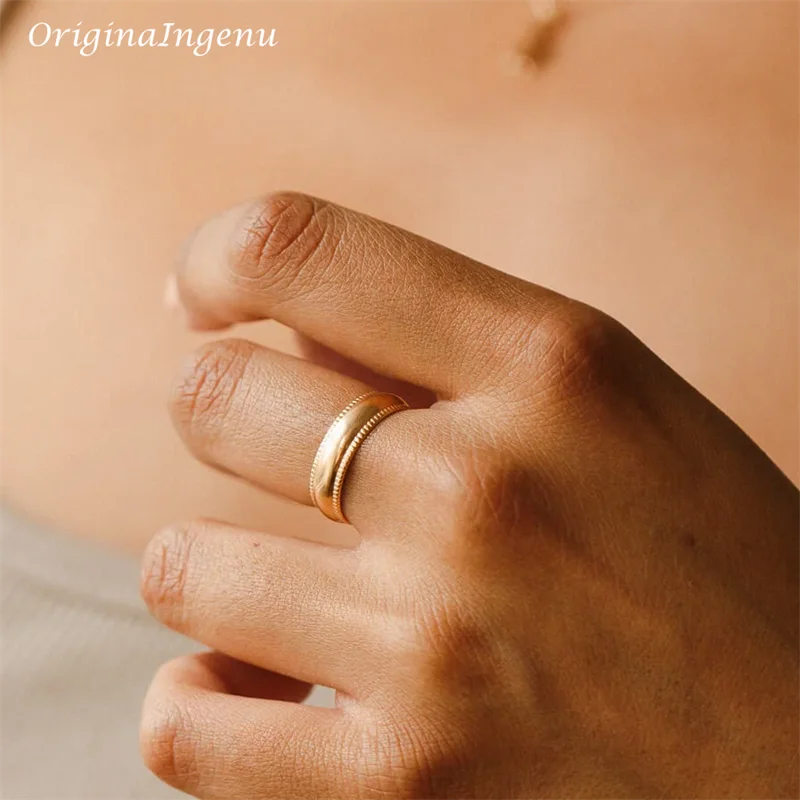 14K Gold Filled Flower Pattern Adjustable Ring Hypoallergenic Jewelry Tarnish Resistant Jewelry Boho Women Ring