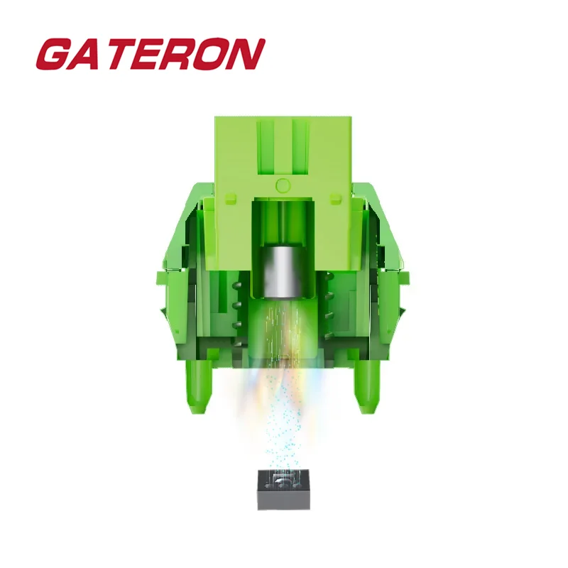 

Gateron Magnetic Green Dragon switch, Linear, Freely setting pre-travel, Hall Sensor Effect for Magnetic Keyboard Gaming Office
