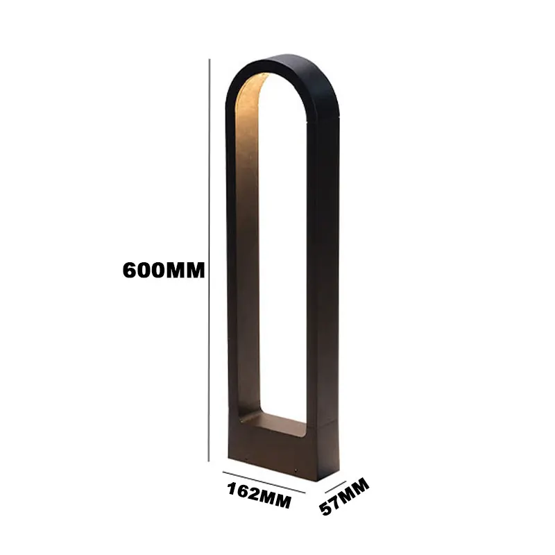LED Lawn Lamp Outdoor Waterproof Lawn Garden Community Villa Park Landscape Aluminum Outdoor Courtyard Lamp
