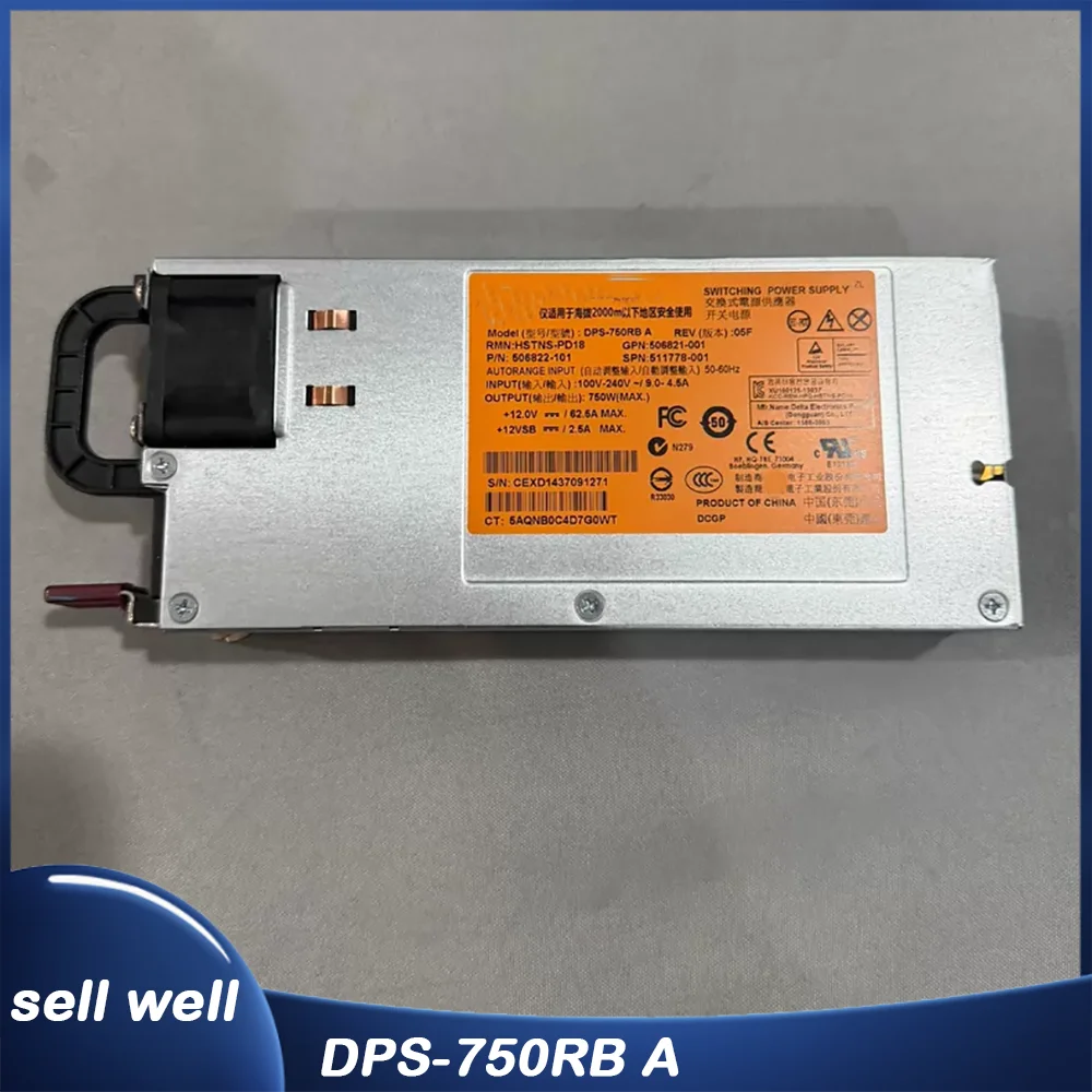 

750W Server Power Supply DPS-750RB A