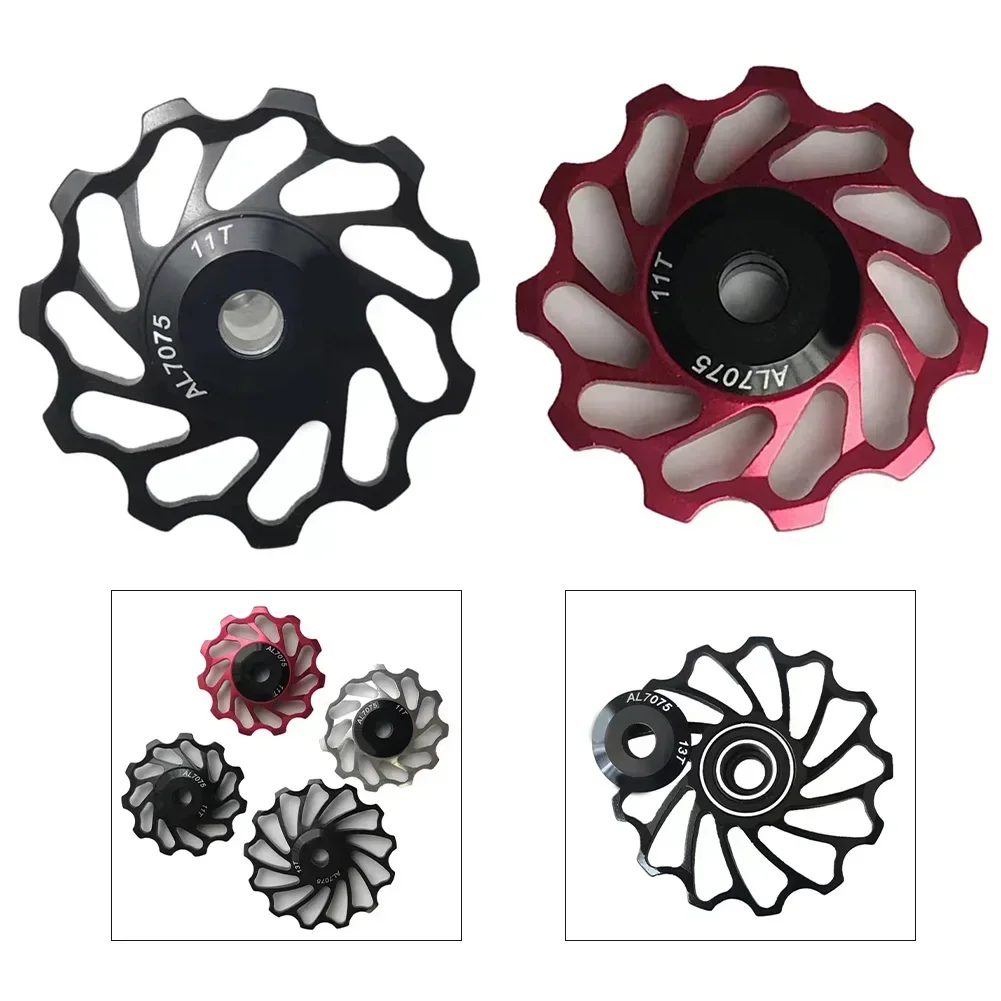 Bicycle Bearing Guide Wheel Speed ​​rear Derailleur 11T Bike Sprocket Bicycle Speed Guide Wheel 7/8/9/10 Speeds