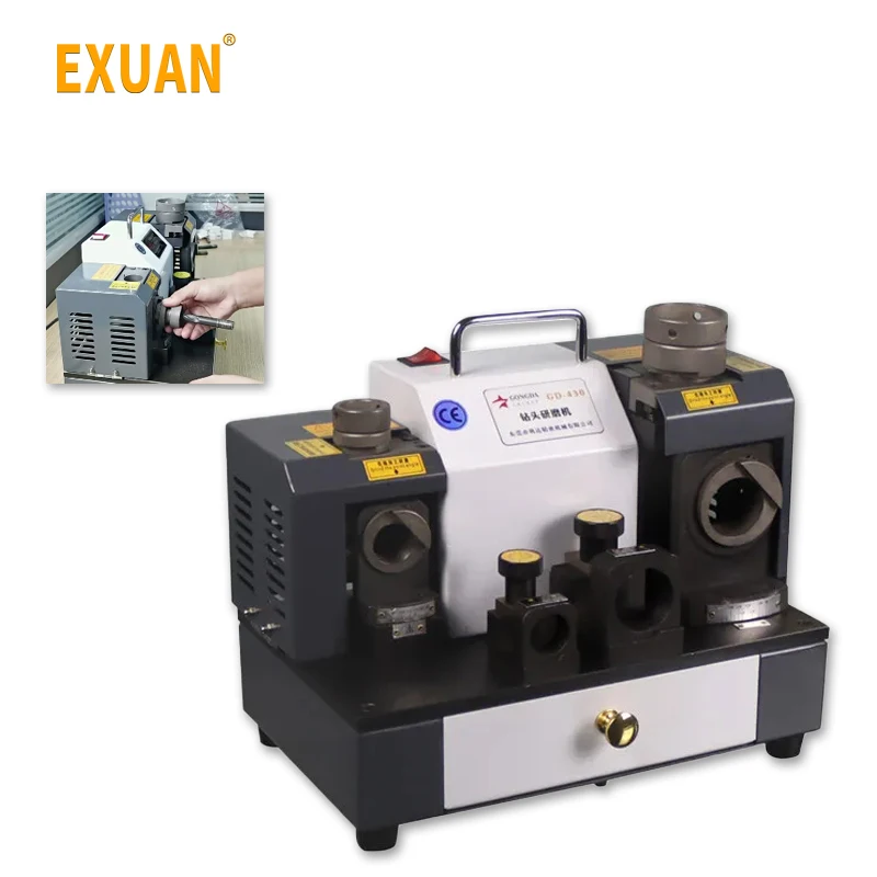 

Fully Automatic Drill Bit Sharpener Twist Drill Bit Grinder Automatic Drill Bit Sharpening Machine Rotating head Grinding Tool