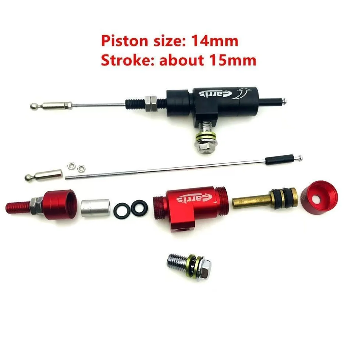 Piston 14x15 16x15 or 19x15mm Motorcycle Hydraulic Hand Clutch Master Cylinder Rod System Performance Efficient Transfer Pump