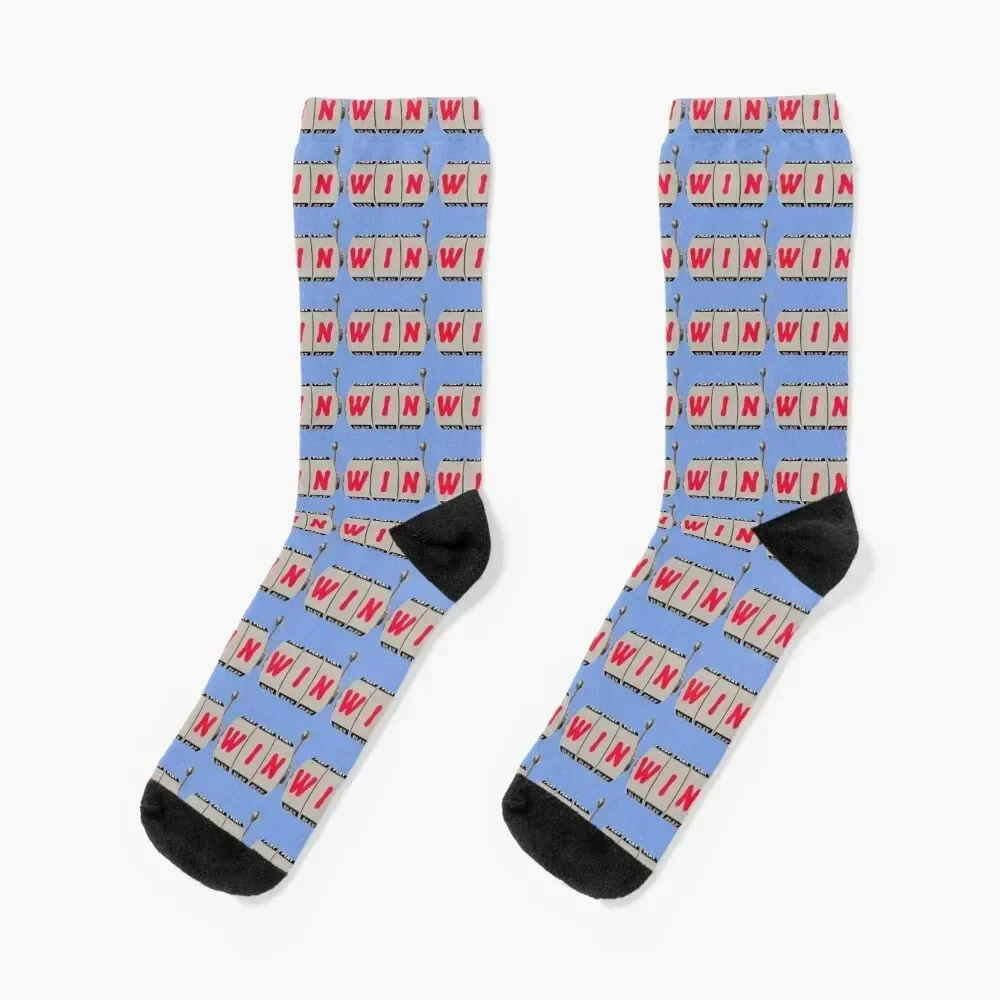 

win and slot machine , $ Socks hip hop set new year halloween Socks Men's Women's