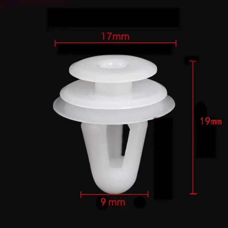 50Pcs Auto Bumper Mudguard Automotive Fastener Clip Car General Accessories Car Interior Door Panel Card Trim Fastener Clips image 3