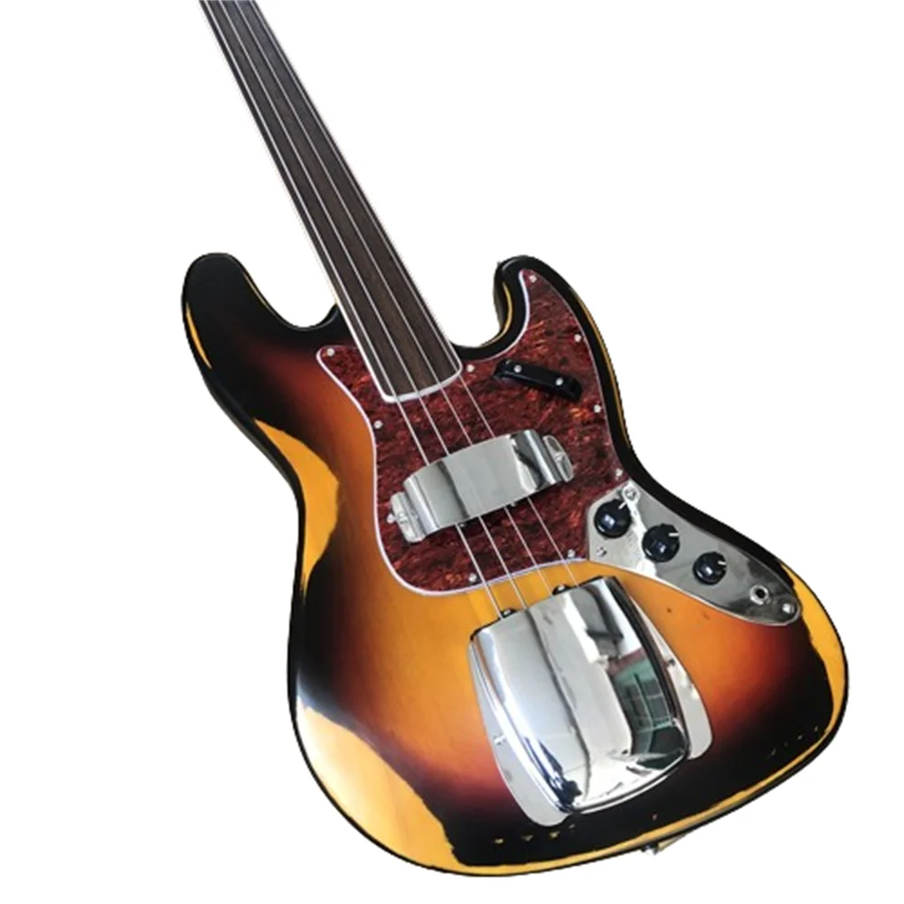 

Sunset color for 4-string electric bass