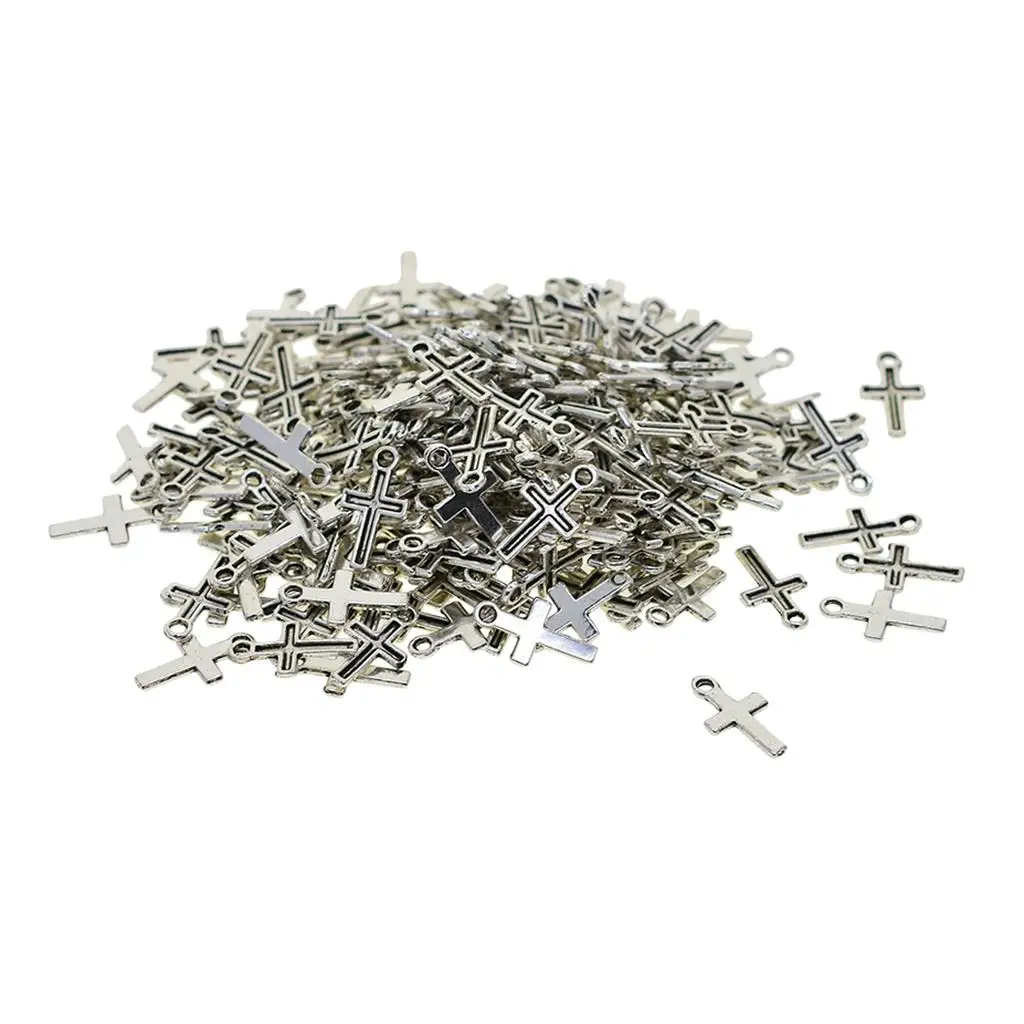 200 Piece Kit Shape Dangle Pendant Charms Findings DIY Craft Jewelry